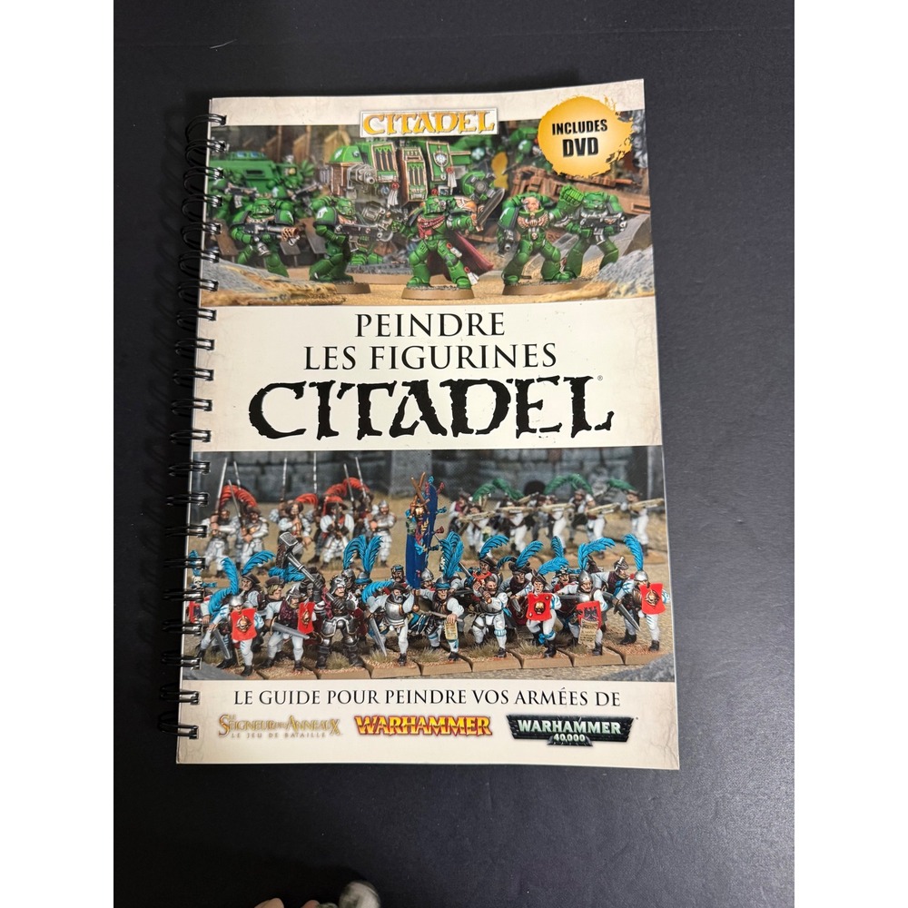 Citadel How to Paint Miniatures Guide French Warhammer 40k Book DVD 2011 GW